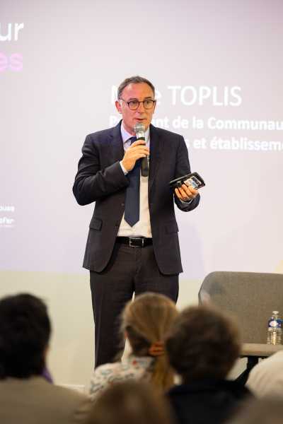 Mike Toplis Président de la COMUE